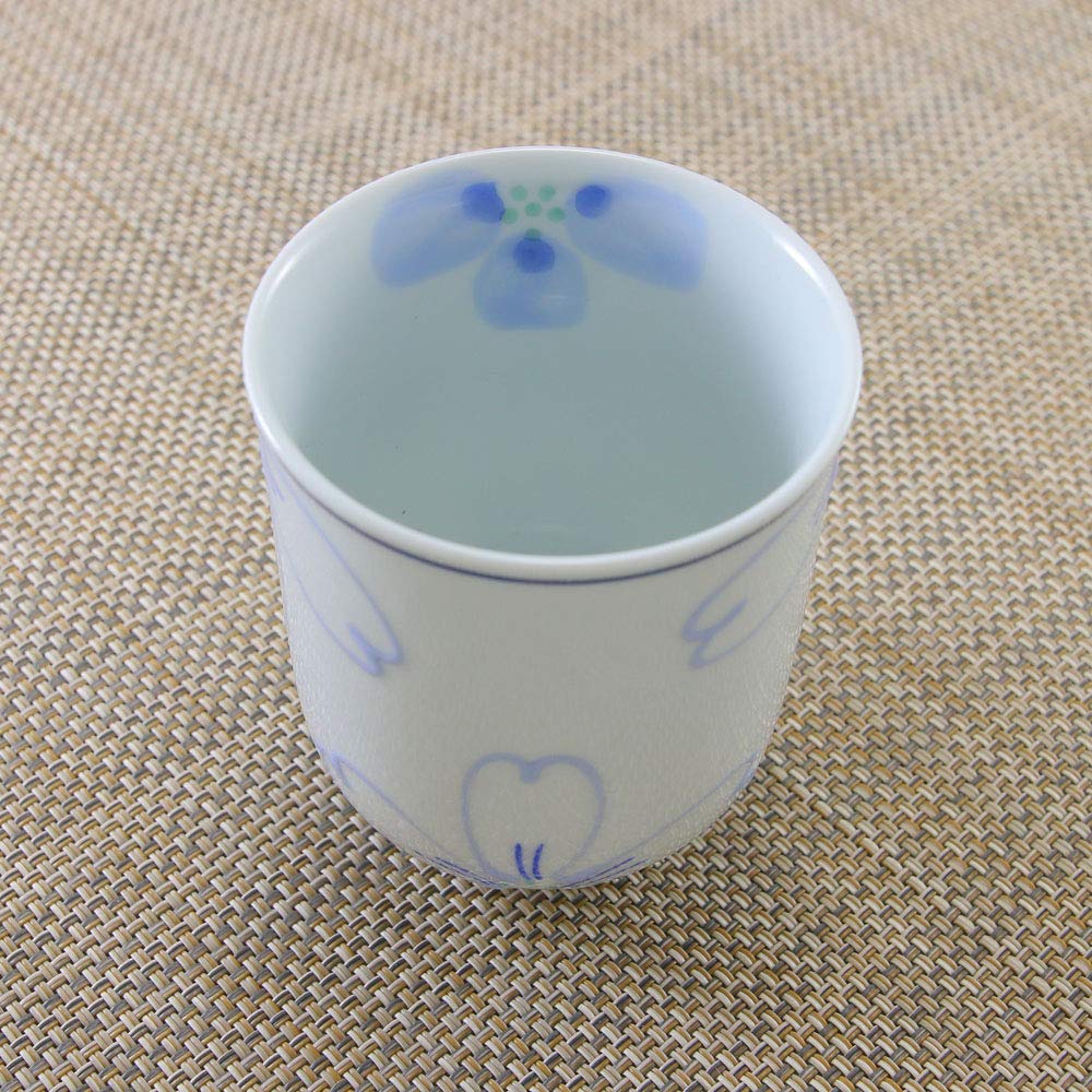 Amazon | 夫婦湯呑（湯飲み茶碗） 有田焼 波佐見焼 宴湯呑（青大